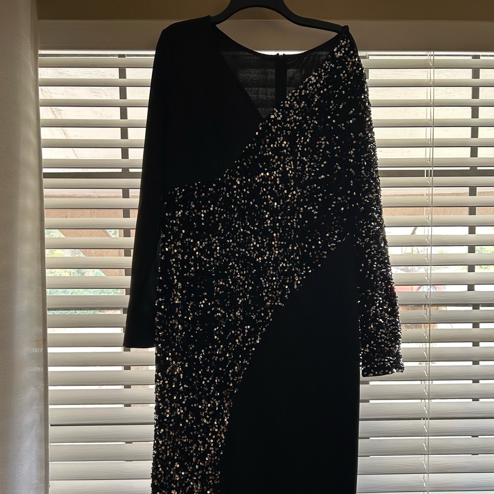 SHEIN 2x Sequin dress maxi length